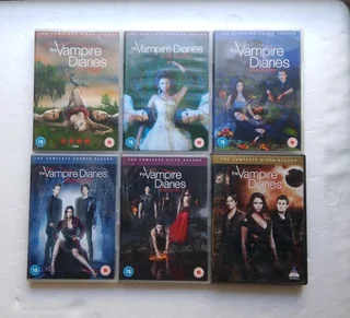 The Vampire Diaries DVDs. The Complete Seasons 1 - 8