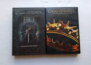 Game of Thrones DVDs. The Complete First and Second Seasons (20 Episodes + Bonus Material)