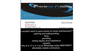 Precision painting projects