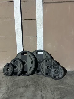 Technogym Olympic Plates for Sale – Pairs 20/10/5