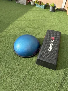 ReebockStep + BOSU Ball Bundle – Home Gym Upgrade!