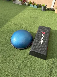 ReebockStep &#43; BOSU Ball Bundle – Home Gym Upgrade!