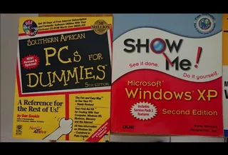 Computer books for sale.