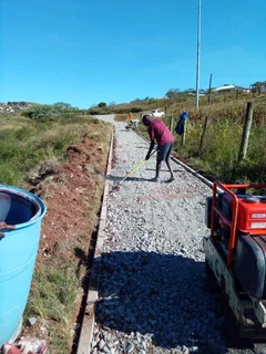 Drive way and paving
