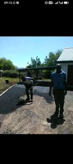 Drive way and paving