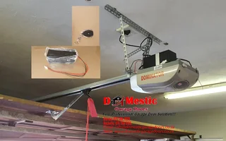 Garage door motor automation