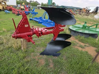 4 furrow reversible plough