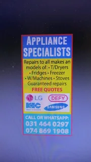 Appliance repair