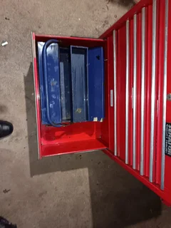 Toolbox with Imperial tools for aircraft use