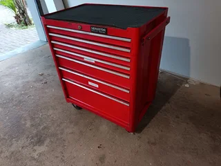Toolbox with Imperial tools for aircraft use