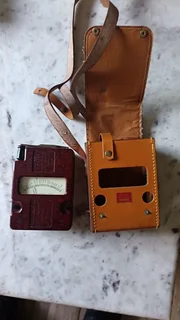 Vintage Red Bakelite Megger