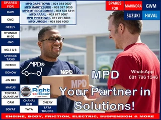  MPD Pinetown – Your One-Stop Shop for Quality Spare Parts & Service Kits! 