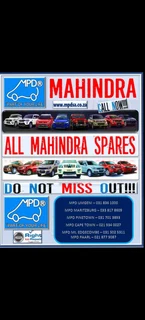 MPD Pinetown – Your One-Stop Shop for Mahindra Spare Parts & Service Kits!
