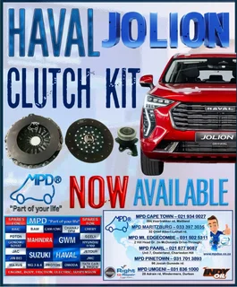 Haval Jolion Clutch Kits avil now @MPD Pimetown