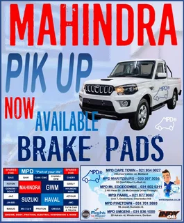 Mahindra Scorpio Pik Up Brake Pad