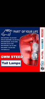 Steed 5 T/Lamps avil @ MPD Pinetown