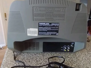 Tedelex 38 cm tv R1000 negotiable. No remote. CASH ONLY