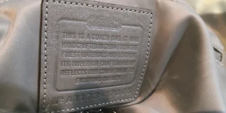 COACH Handbag - GENUINE Leather - Used