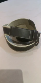 Leather &amp; Knitted Braided Mens Belt