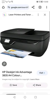 HP Deskjet Ink Advantage 3835 All-in-One