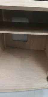 TV Cabinet with Swivel Top &amp; Shelves - Used