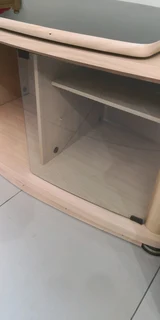 TV Cabinet with Swivel Top &amp; Shelves - Used