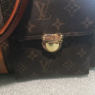 Genuine LOUIS VUITTON Manhattan Handbag - Used