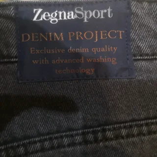 Zegna Sport Denim Project Jean New