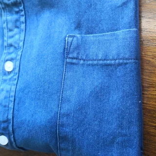 DENIM Shirt L/S Old Khaki - Brand New