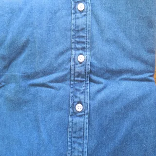 DENIM Shirt L/S Old Khaki - Brand New