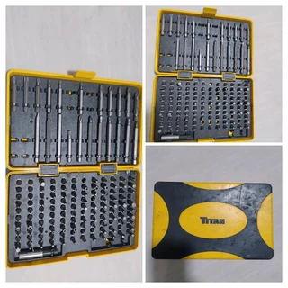 TITAN 148 PIECE MASTER SECURITY BIT SET