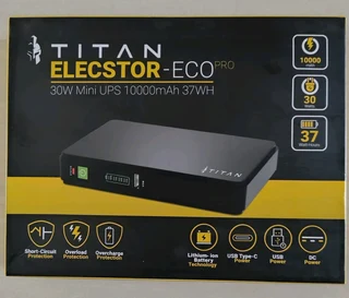 TITAN 30W MINI UPS 10000MAH 37WH - ELECSTOR ECO PRO
