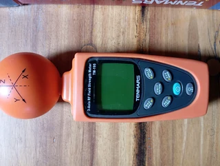 Tenmars TM-195 3-Axis RF Field Strength Meter