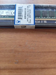 Kingston KVR16N11/8 Value RAM 8GB DDR3 SDRAM Memory Module, 1600 MHz, Non-ECC