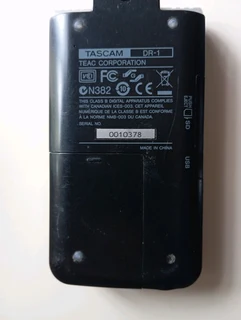 Tascam DR-1 Portable Digital Recorder