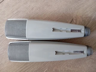 2 X Sennheiser MD 421-2 Dynamic Microphones