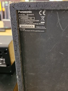 Bargain ! Quality Panasonic 5.1 DVD Sound system ! Please read !!