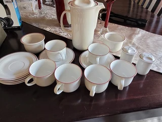 Rare Bargain ! Beautiful ! Superb and delicate Fujiceram Tea set !