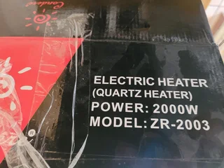 Bargain ! New, Boxed ! Condere 5 way heater, fully adjustable !