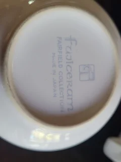 Rare Bargain ! Beautiful ! Superb and delicate Fujiceram Tea set !