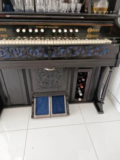 REDUCED ! SOMETHING SPECIAL ! 100 Years Old Crown Parlour Organ Restored and Converted into a BAR !