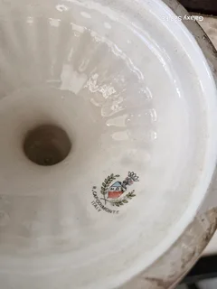 REDUCED ! Collectors Bargain ! Beautiful Vintage Cappodimonte Italian Water Jug !