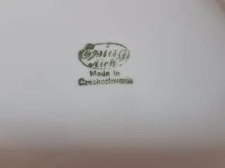 Vintage Porcelain Bargain ! Stunning Mid 20th century Epiag Arch set !