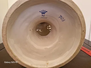 Superb Collectors Find ! Vintage, Circa 1940s Classic Cappodimonte Large lamp base !