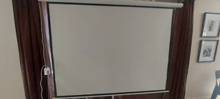 REDUCED ! Bargain ! Brand New ! Ironclad 100 &#34; Electric Projector screen with remote !