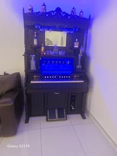 Reduced ! Something Special ! 100 Years Old Crown Parlour Organ Restored And Converted Into A Bar !!