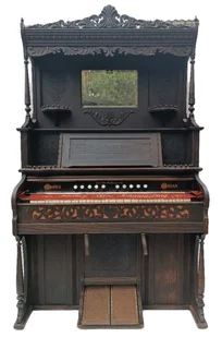 REDUCED ! SOMETHING SPECIAL ! 100 Years Old Crown Parlour Organ Restored and Converted into a BAR !!