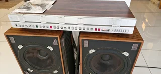 OUTSTANDING ! 1970s BeoMaster 3000 Amplifier/Tuner with speakers !