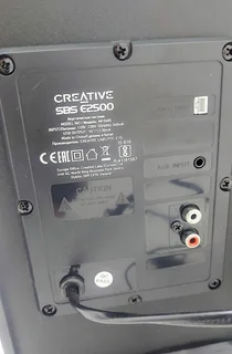 Nice Bargain ! Quality Creative SBS 2500 Bluetooth, 2,1 Speaker system with remote !