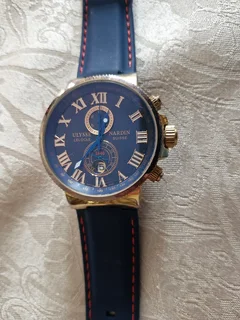 BLACK FRIDAY SALE ! Bargain ! Stunning Man&#39;s chronograph watch with new band !!